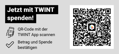 Tierschutz Spenden mit Twint